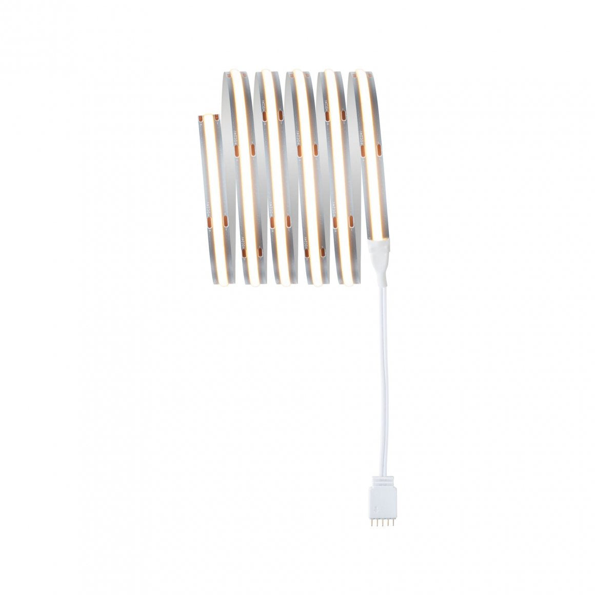 Paulmann LED-Strip MaxLED 500 – Basis Set, 1,5 m, 750 lm, 10 W, 2700 K, dimmbar, silber