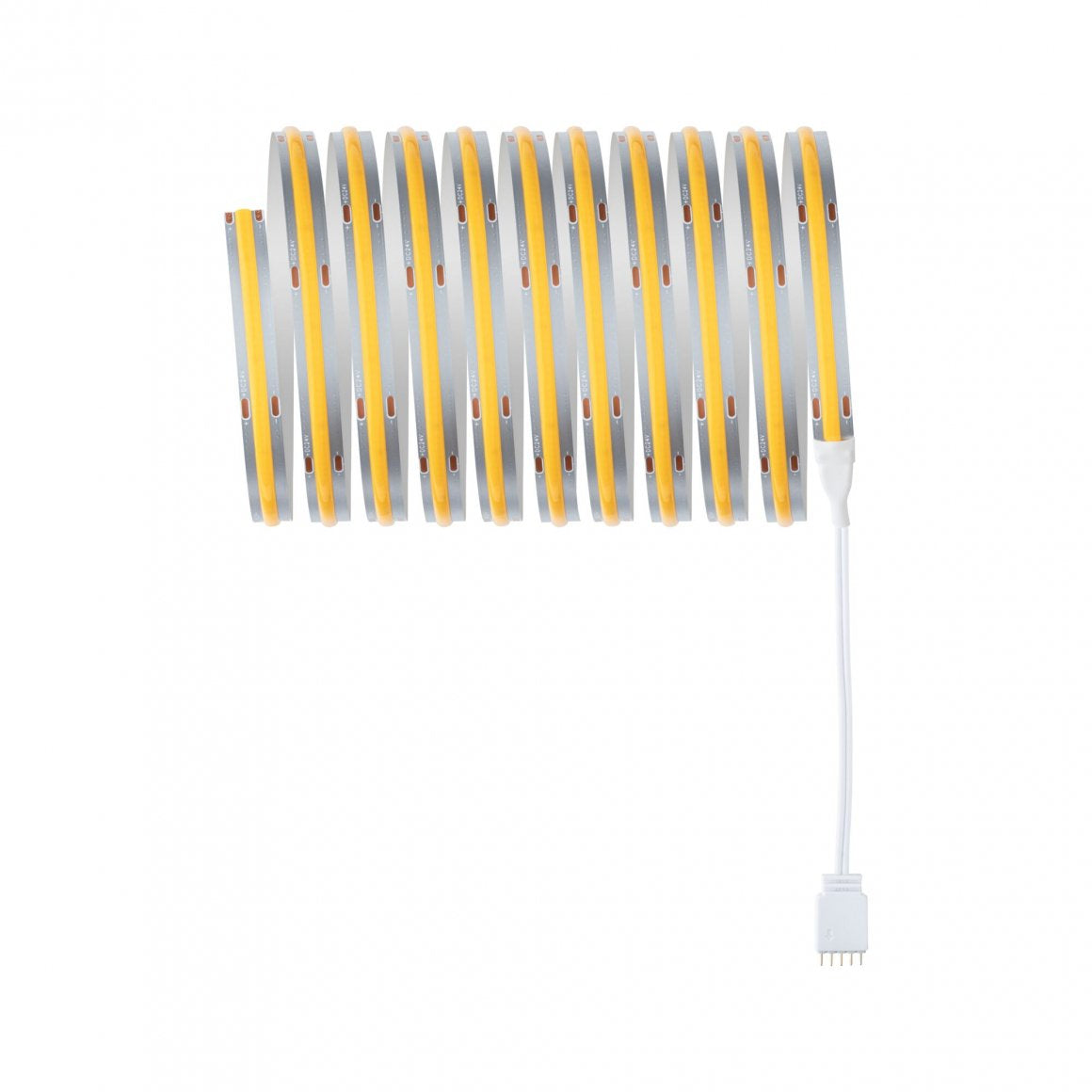 Paulmann LED-Strip – Set, 3 m, 1500 lm, 19 W, 2700 K, dimmbar, silber, inkl. Netzteil