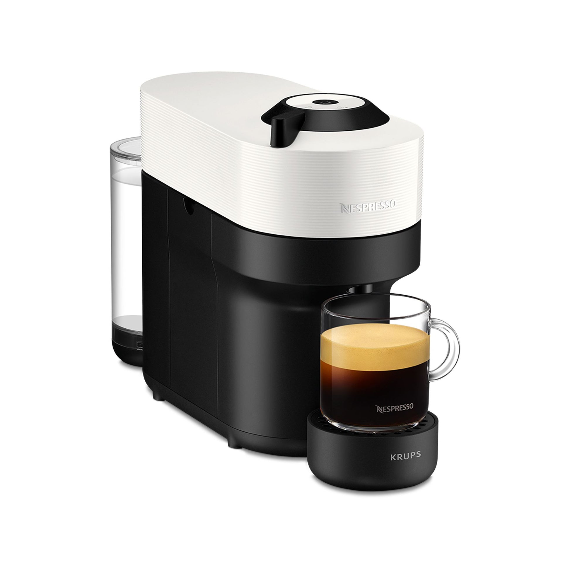 Krups Vertuo Pop Kapselmaschine – für Nespresso-Kapseln, 0,56 l, Weiss