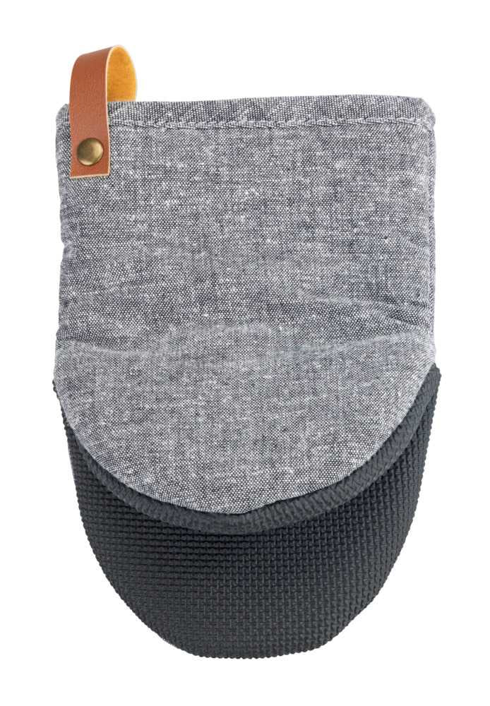 Wenko Ada mini – Topfhandschuhe, 2er, Neopren, 14 × 5 × 19 cm, Grau