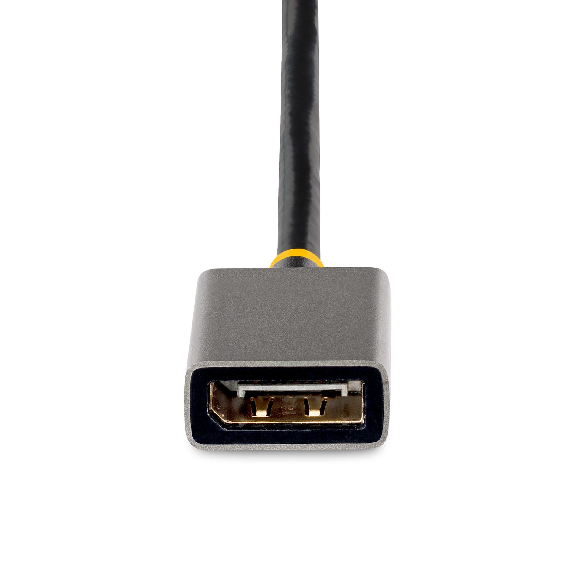 StarTech.com HDMI auf DisplayPort Adapter HDMI 2.0 4K 60 Hz – 0,3 m – aktiv, HDR – für Laptops und PCs