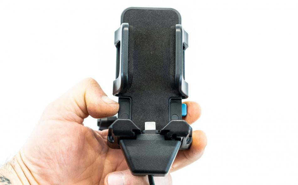 Gamber-Johnson 7160-1659-00 Kfz-Ladehalterung – USB-C – für Smartphones bis 8,89 cm – Schwarz