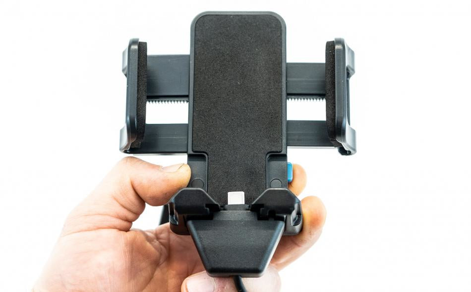 Gamber-Johnson 7160-1659-00 Kfz-Ladehalterung – USB-C – für Smartphones bis 8,89 cm – Schwarz