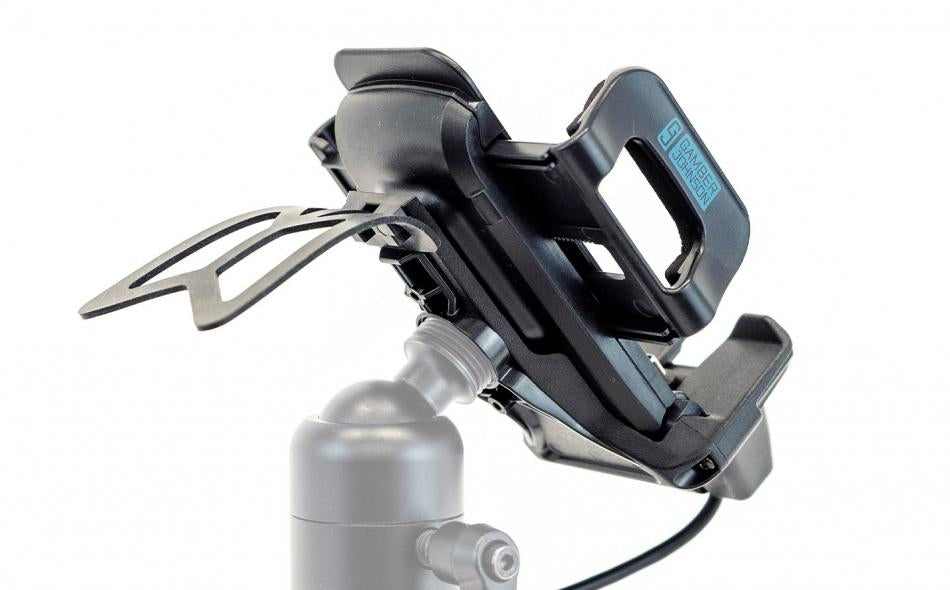 Gamber-Johnson 7160-1659-00 Kfz-Ladehalterung – USB-C – für Smartphones bis 8,89 cm – Schwarz