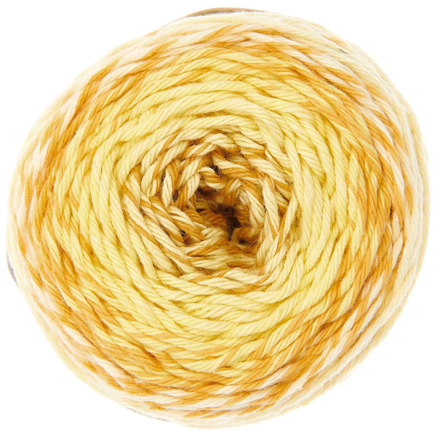 Rico Design Ricorumi Spin Spin Garn Baumwolle Gelb – 50 g, 115 m, Nadel 3 mm, 1 Stk.