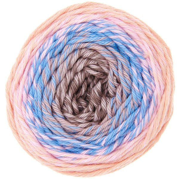 Rico Design Ricorumi Spin Garn Blau – 50 g, 115 m, Nadel 4 mm, 100% Baumwolle, 1 Stk.
