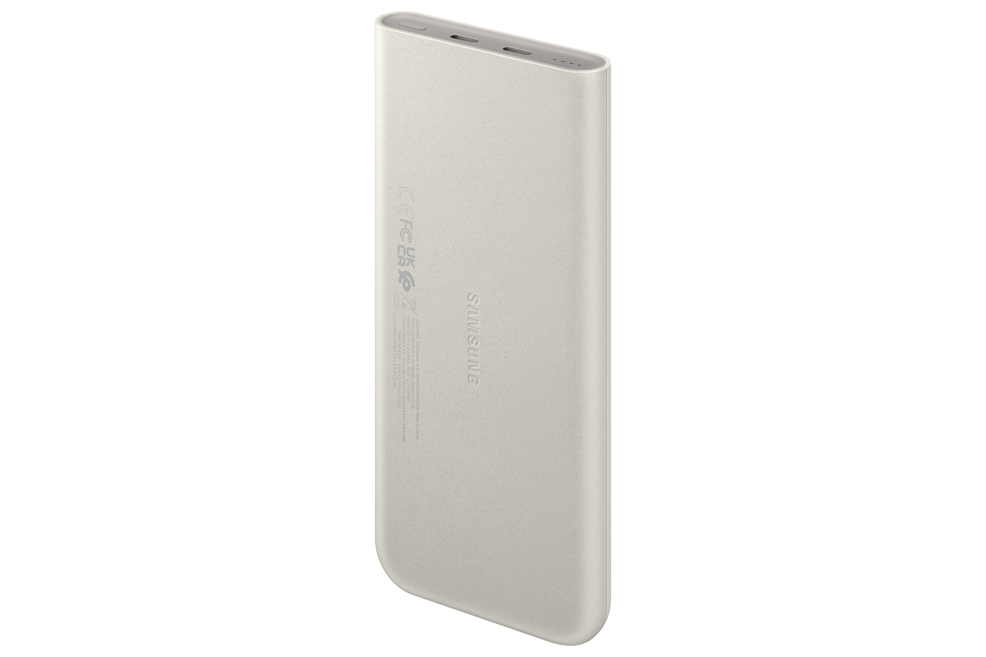Samsung Powerbank 10'000 mAh – 25 W PD, 2× USB-C, beige