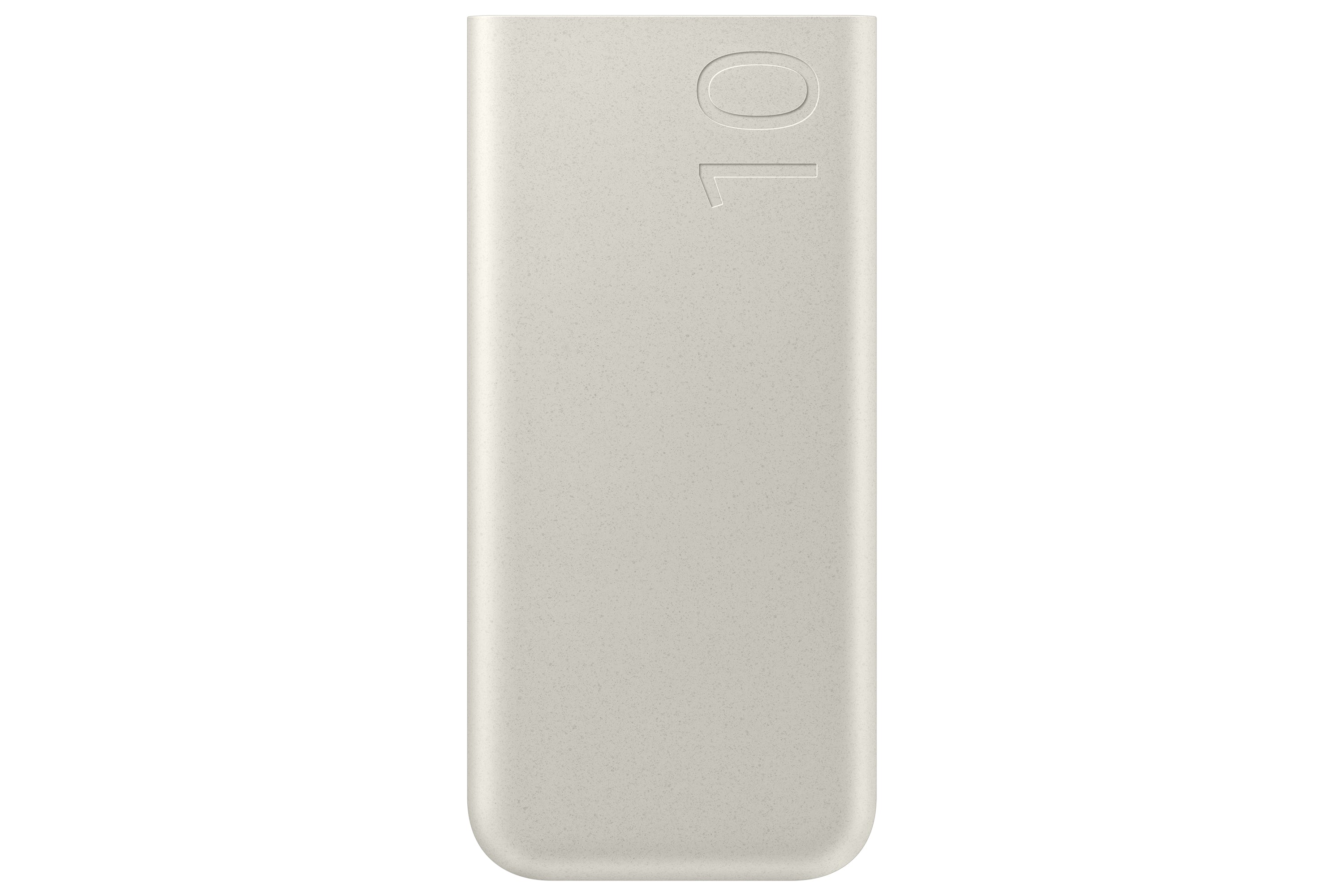 Samsung Powerbank 10'000 mAh – 25 W PD, 2× USB-C, beige