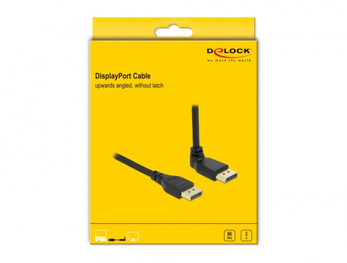 Delock DisplayPort Kabel DP 1.4 8K 60 Hz – 3 m