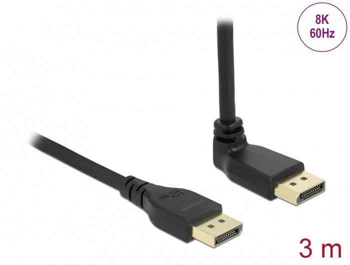 Delock DisplayPort Kabel DP 1.4 8K 60 Hz – 3 m