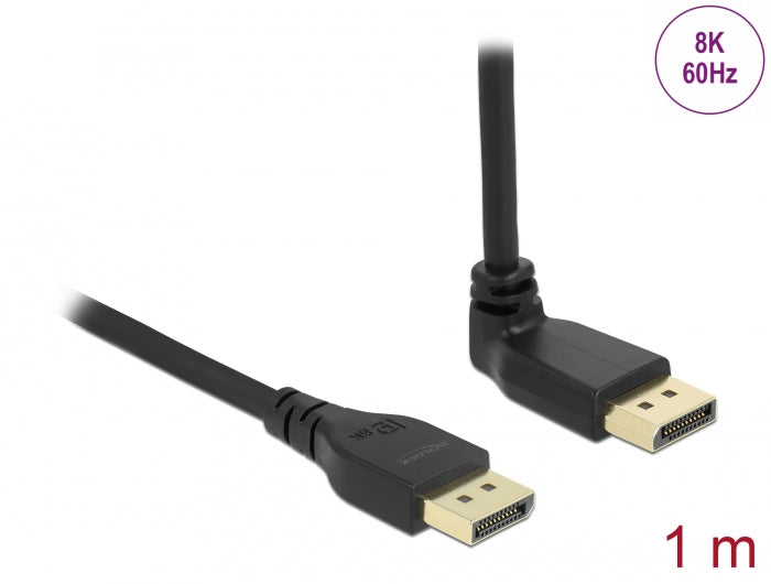 Delock DisplayPort Kabel DP 1.4 8K 60 Hz – 1 m