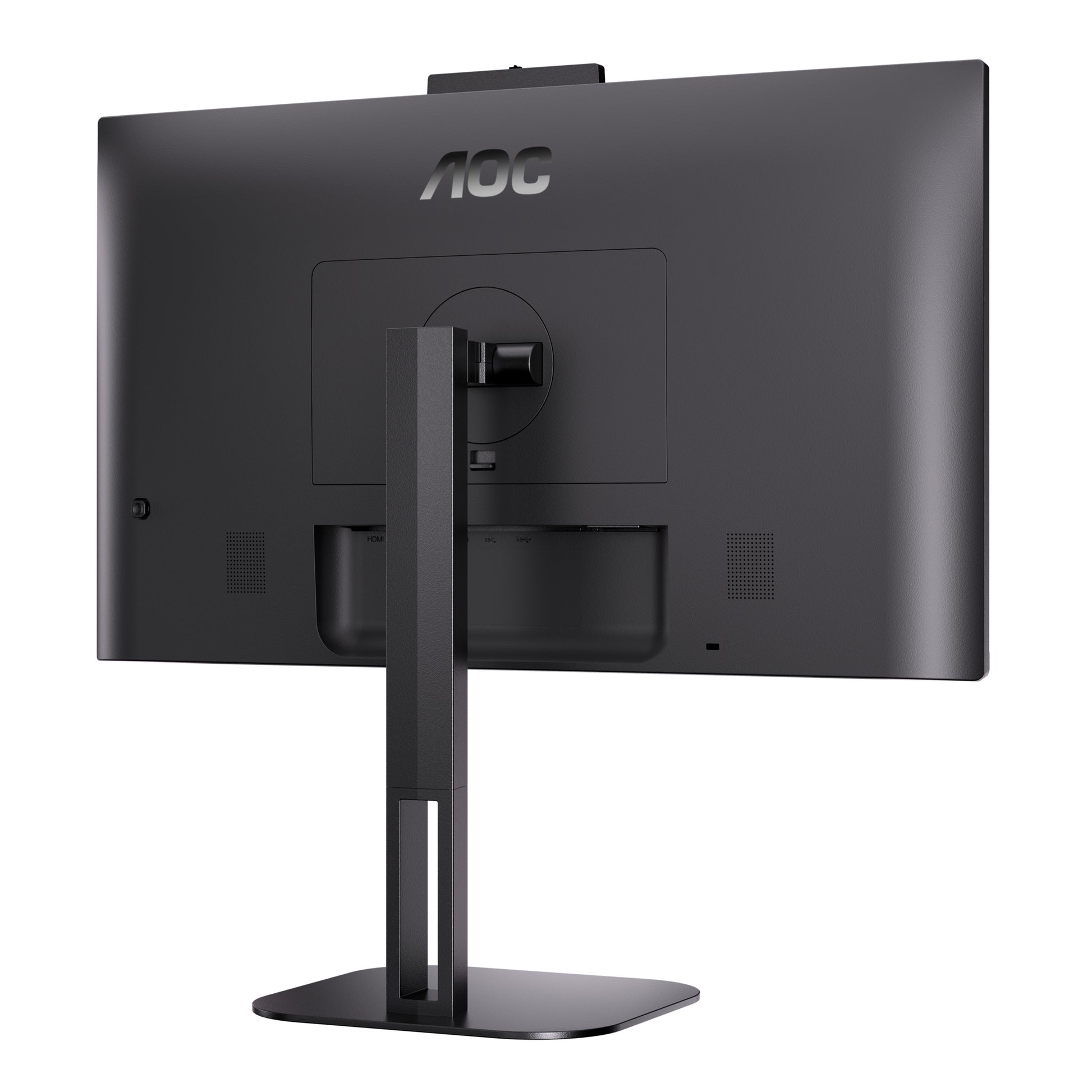 AOC 24V5CW/BK – Monitor, 23,8", IPS, 75 Hz, 300 cd/m², USB-C, Webcam, VESA 100 × 100, Schwarz