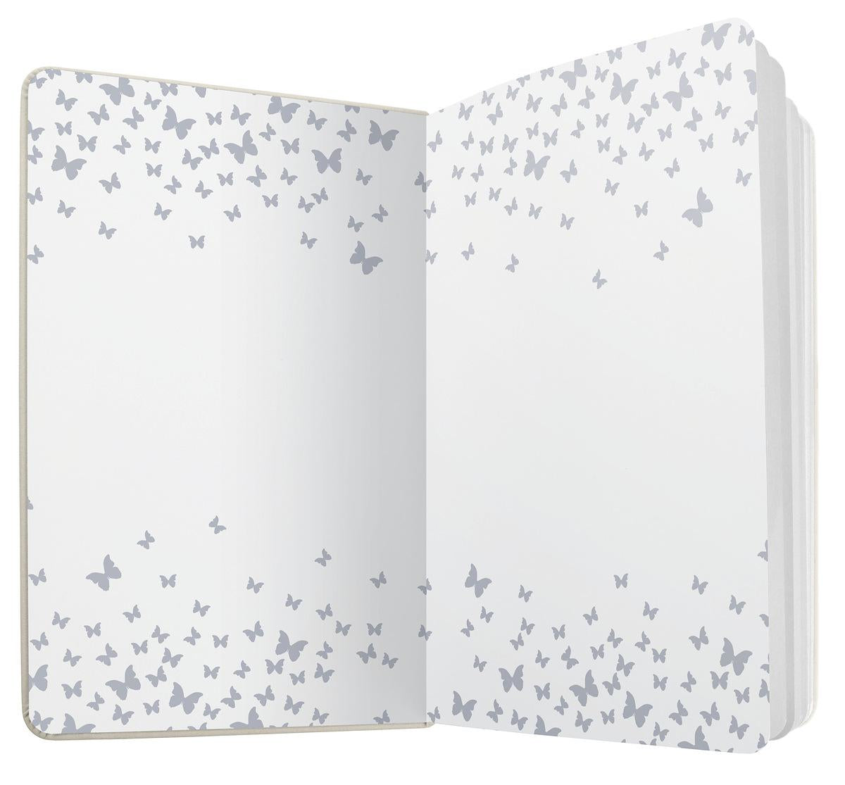 Sigel Notizbuch A5, liniert, Fadenheftung, Hardcover, 174 Seiten, perforiert, 80 g/m² – mehrfarbig
