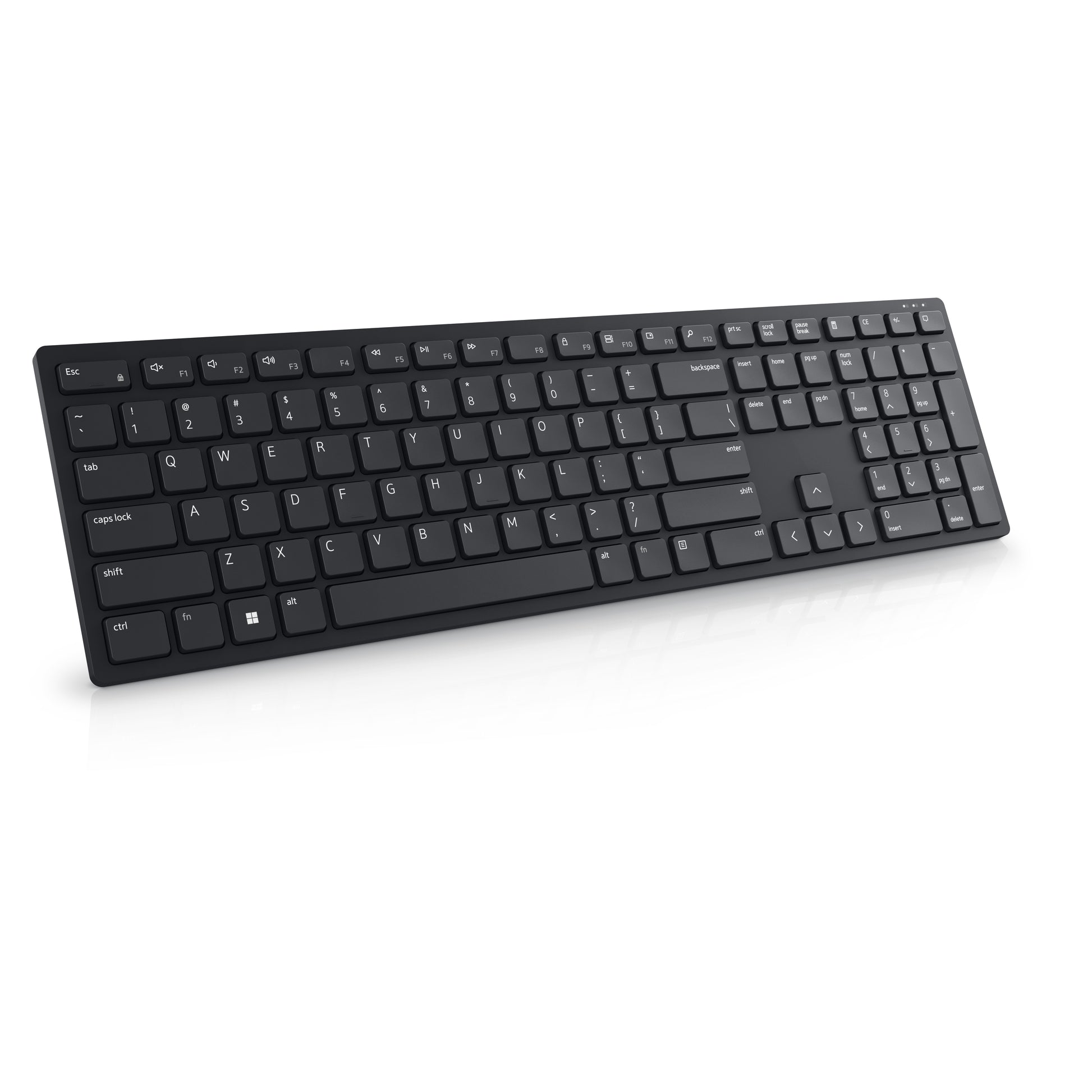 Dell Pro KB500 – Tastatur – 2,4 GHz USB-A (Empfänger) – QWERTY (IT) – Schwarz