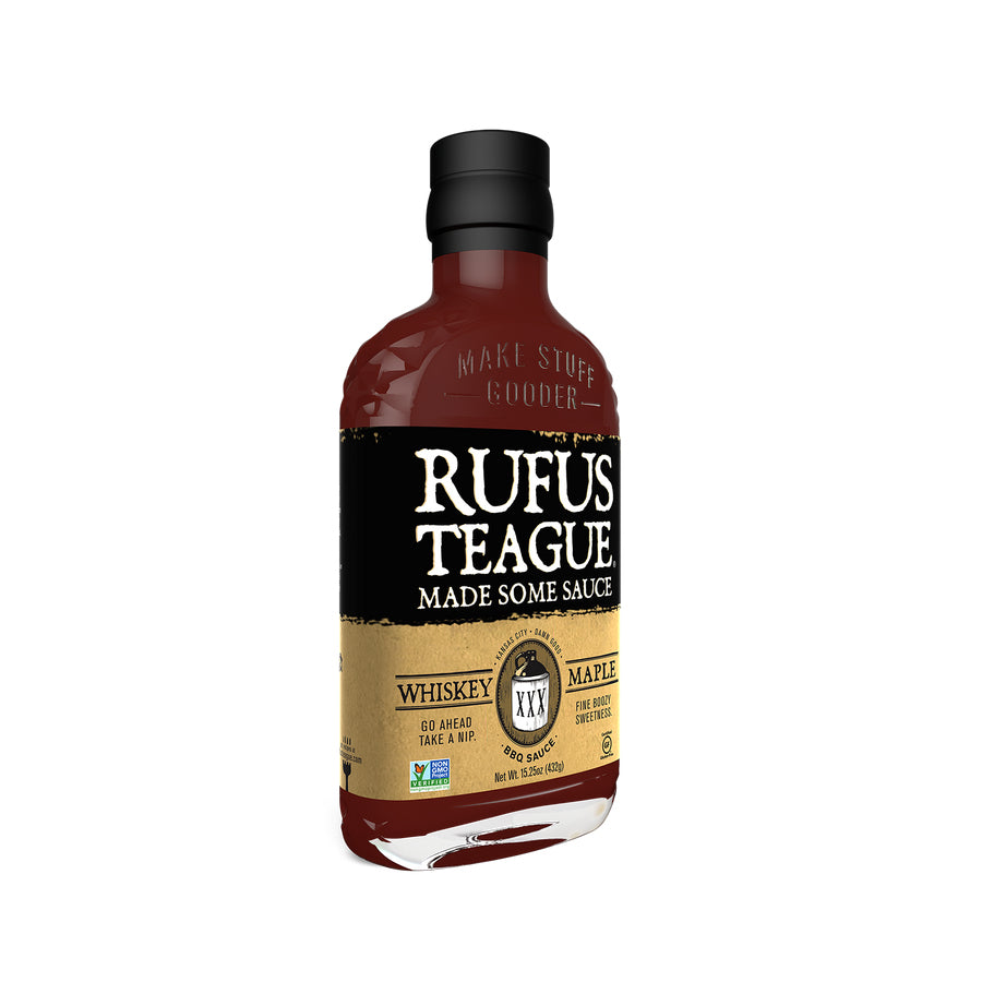 Rufus Teague BBQ-Sauce Whiskey Maple – 432 g