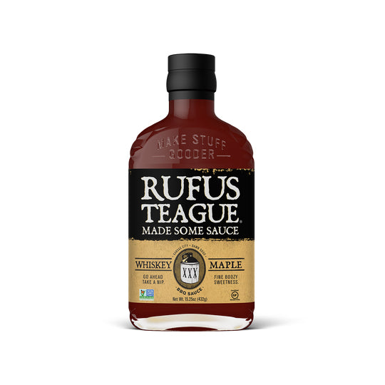 Rufus Teague BBQ-Sauce Whiskey Maple – 432 g
