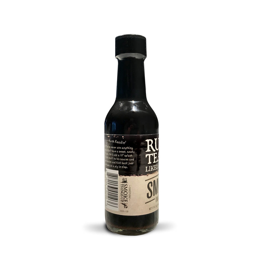 Rufus Teague BBQ-Sauce Smoke in a Bottle, vegetarisch – 147 ml