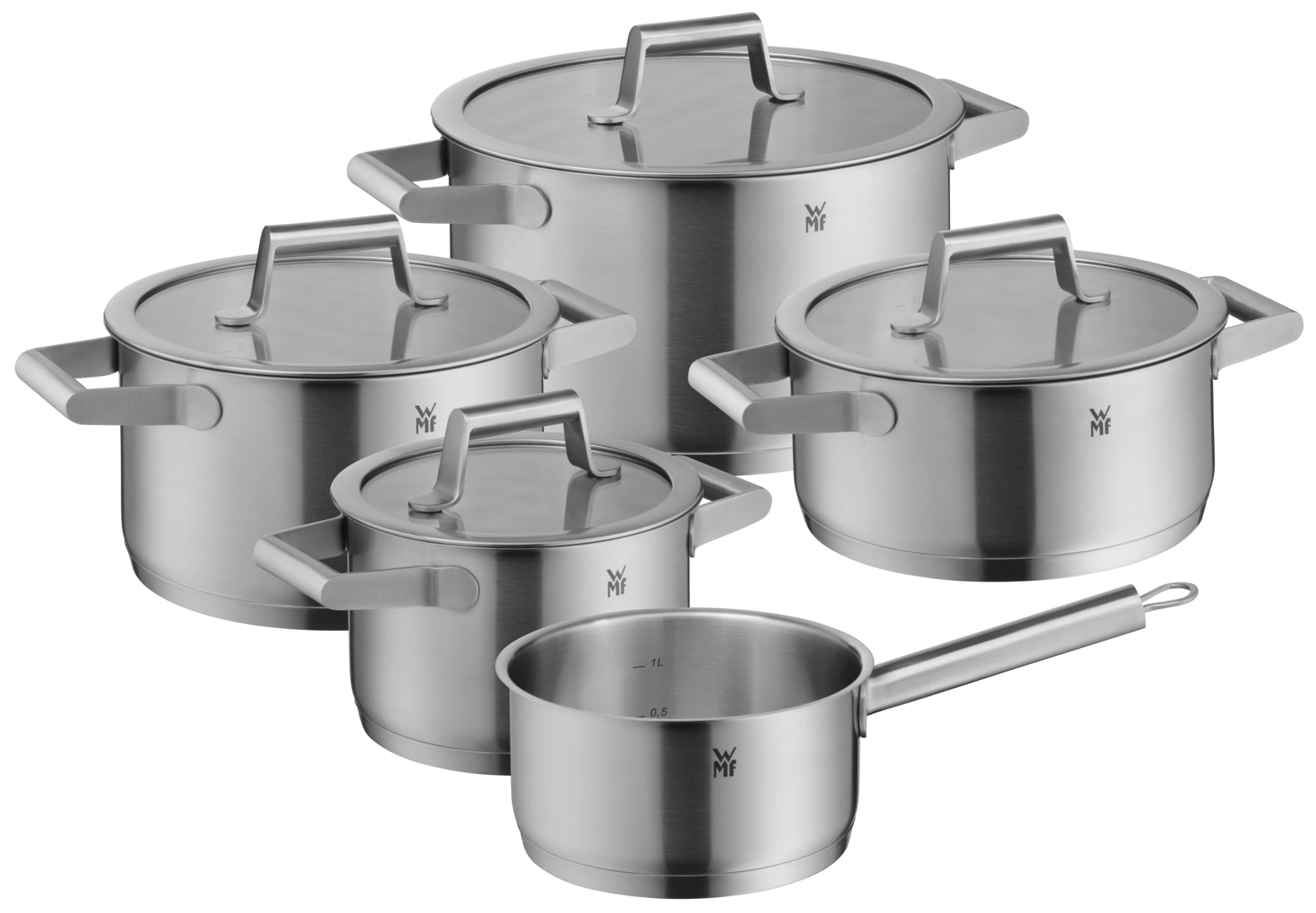 WMF Kochtopf Comfort Line – Ø 24 cm, Edelstahl, für Induktion, Gas, Glaskeramik