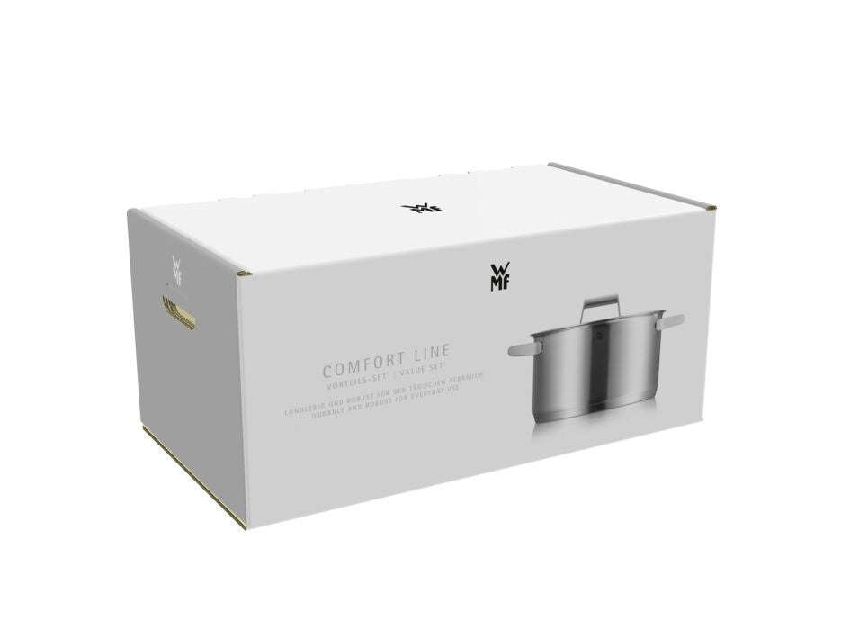 WMF Kochtopf Comfort Line – Ø 24 cm, Edelstahl, für Induktion, Gas, Glaskeramik