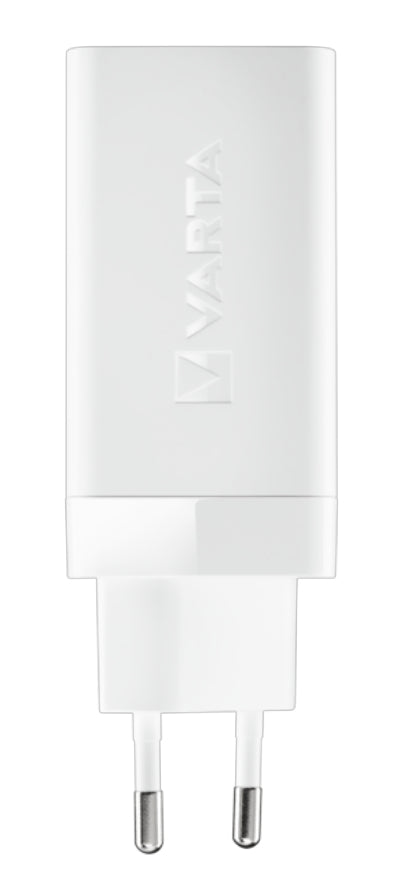 Varta High Speed Charger USB-Wandladegerät 65 W – USB-C×2, USB-A×1 – PD – Weiss