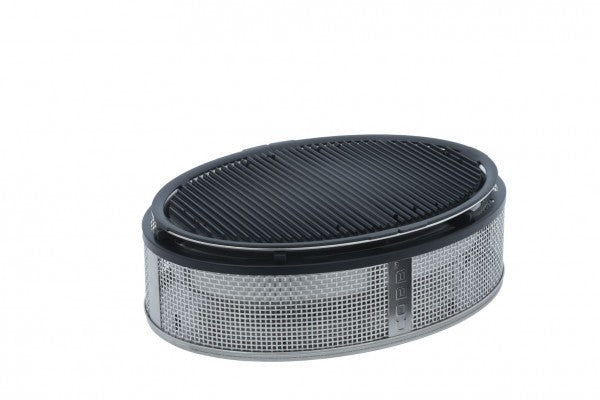 Cobb Picknick-Grill Supreme Deluxe 2.0 – 8 Personen, Holzkohle, Kessel – Edelstahl