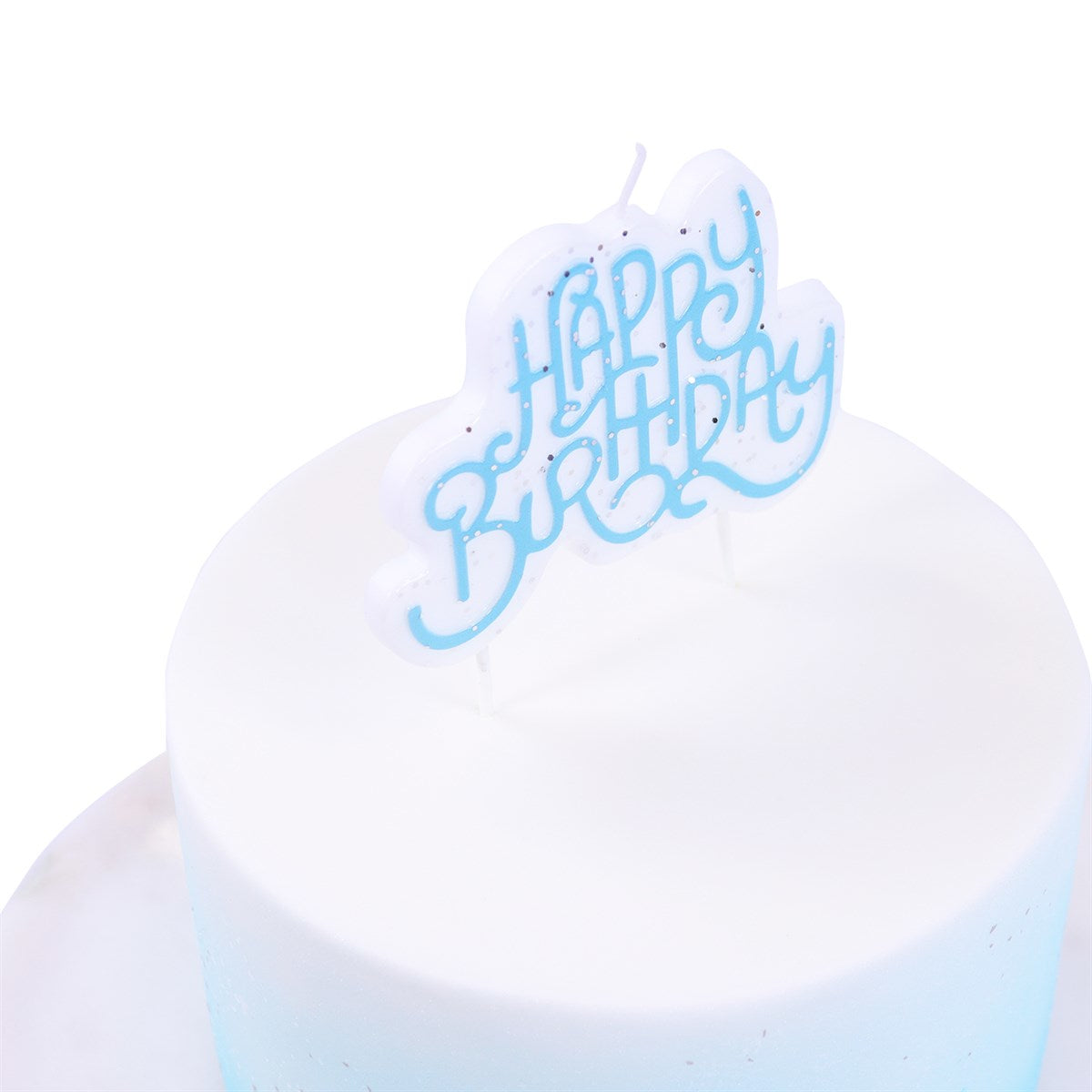 PME Geburtstagskerze – Blau – 7 × 10 cm – 1 Stk