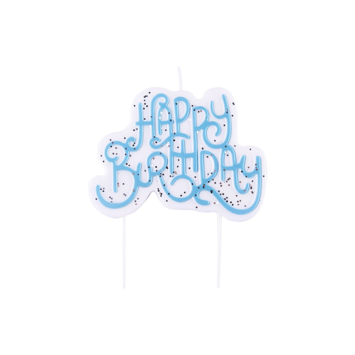 PME Geburtstagskerze – Blau – 7 × 10 cm – 1 Stk