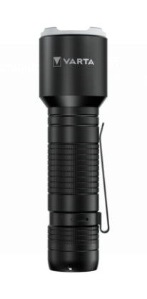 Varta Taschenlampe F30 Pro – 400 lm, 150 m, 3× AAA, 3 Modi – Schwarz