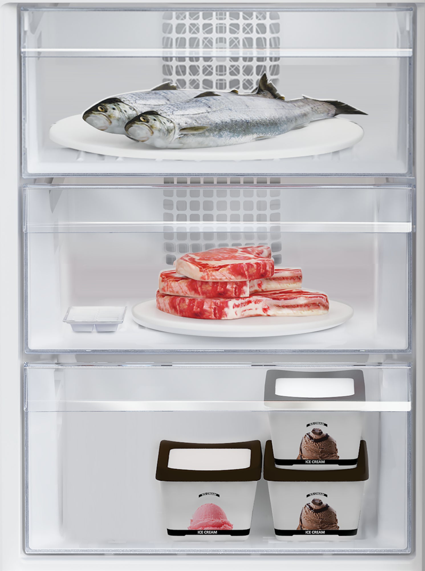 Beko Kühl-Gefrierkombination KG710 – 323 l, 230 V, Kompressor, Energieeffizienzklasse B