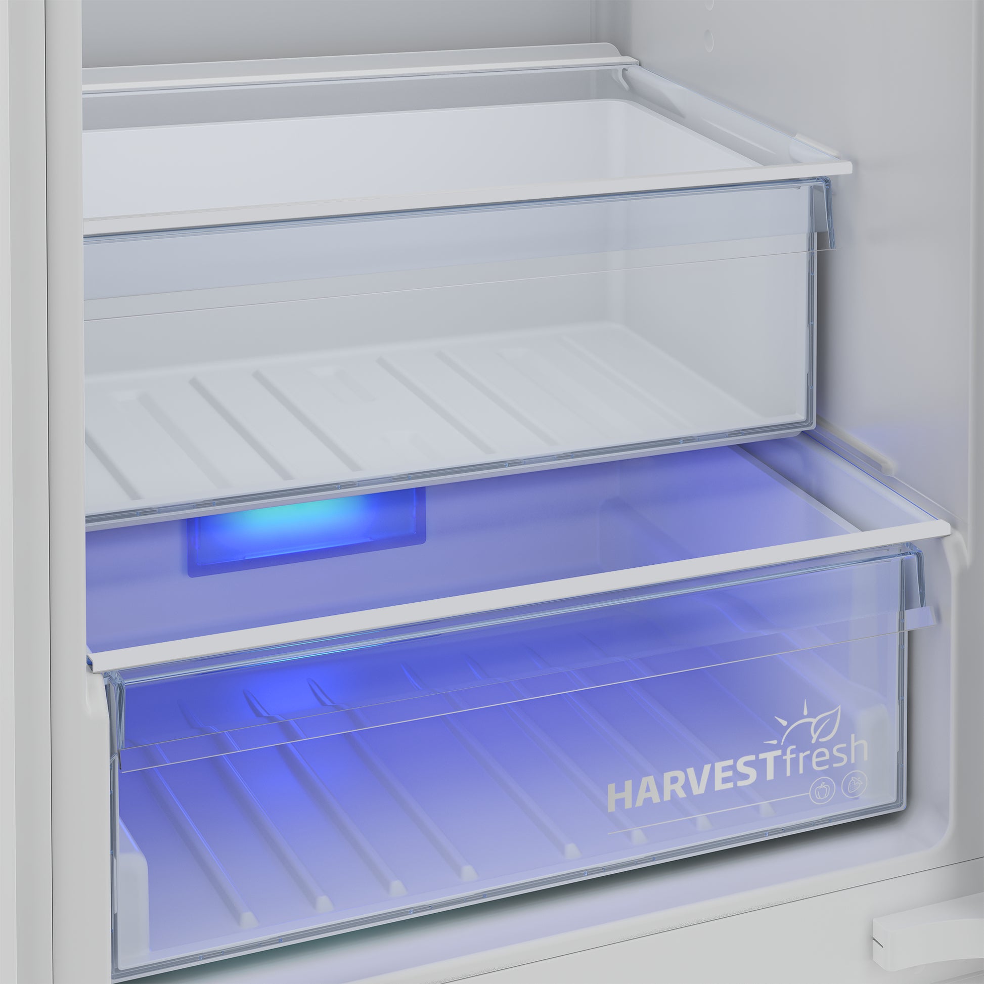 Beko Kühl-Gefrier-Kombination BCHA275K4SCHN – 262 l, 230 V, Kompressor, Energieeffizienzklasse E