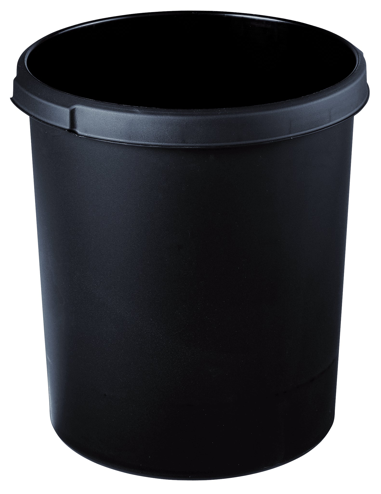 HAN Papierkorb KLASSIK – 30 l – Kunststoff (PP), rund – schwarz