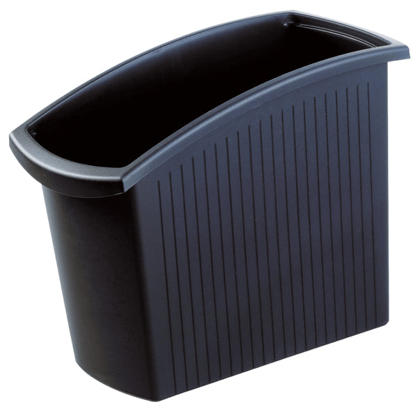 HAN Papierkorb MONDO – 18 l – Kunststoff (PP), rechteckig – schwarz