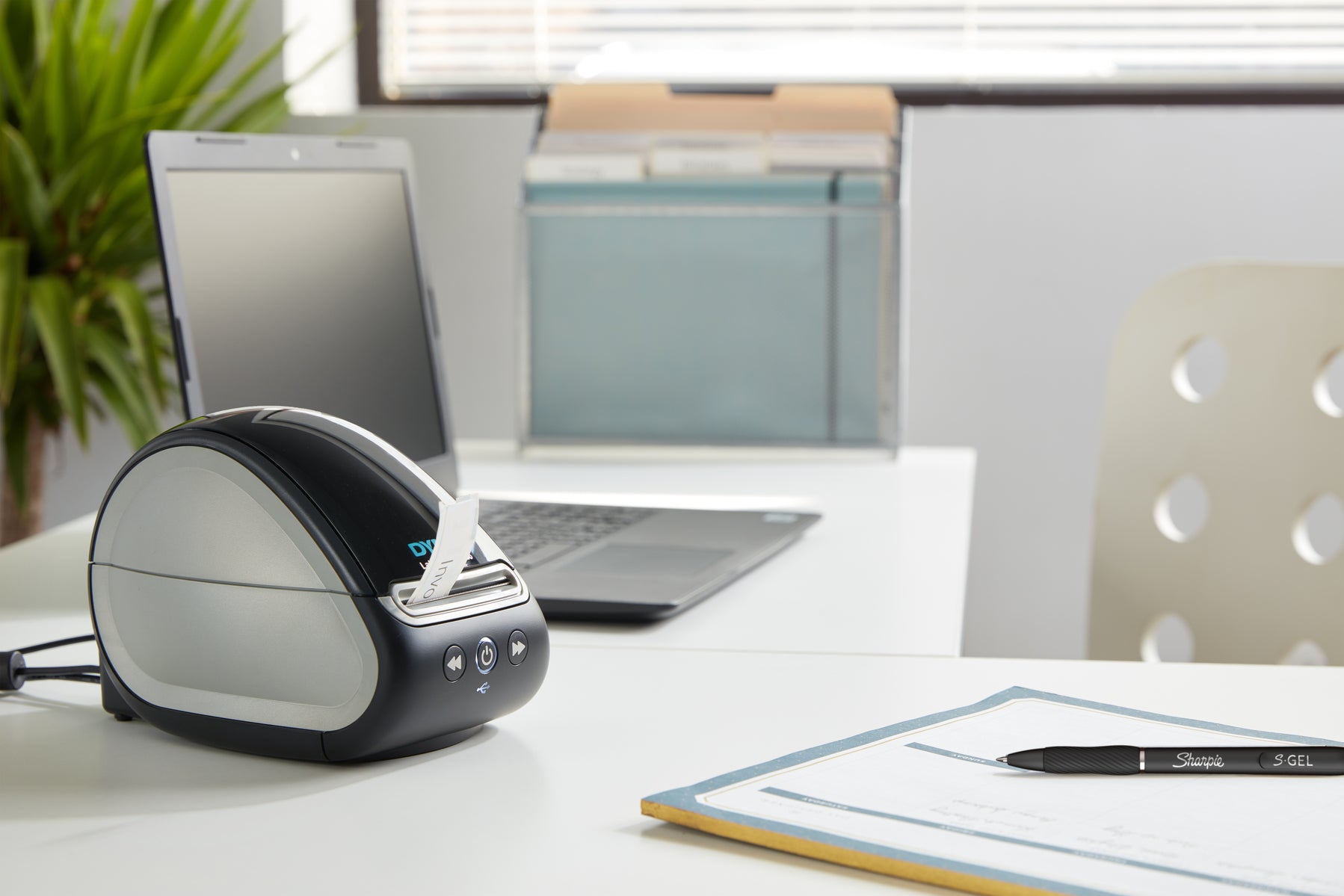 DYMO LabelWriter 550 – Etikettendrucker, Thermodirekt, USB, 300 dpi, für LabelWriter-Etiketten bis 62 mm