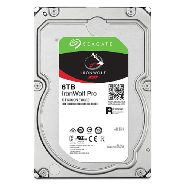 Seagate IronWolf Pro ST6000NT001 Enterprise – 6 TB, 7200 U/min