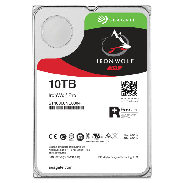 Seagate IronWolf Pro – ST10000NT001, 10 TB, 7200 U/min