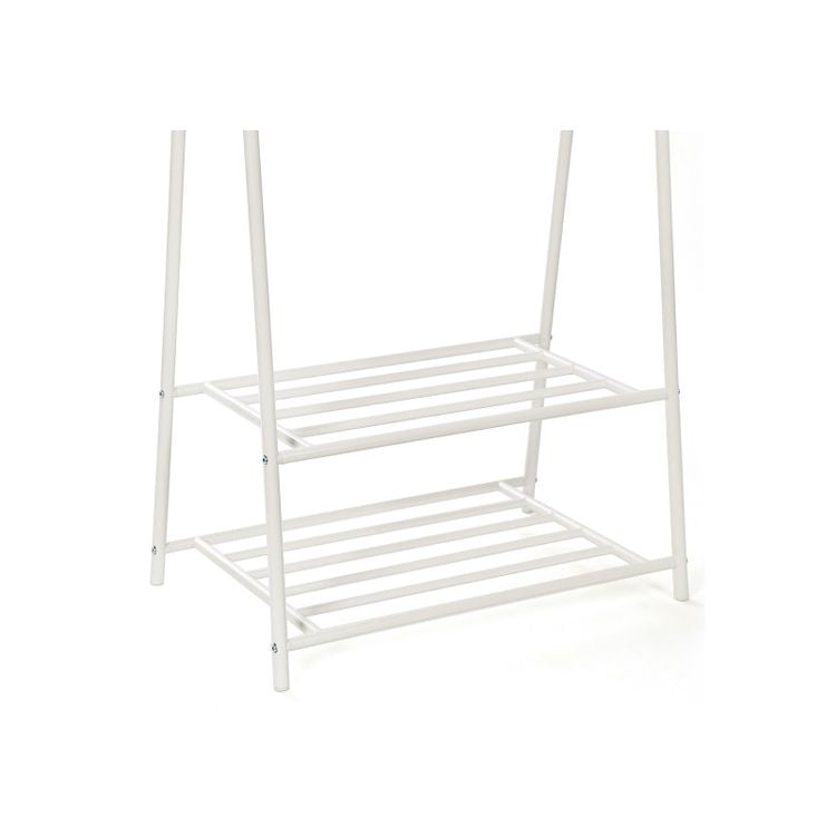 Songmics Garderobenständer – Metall – Weiss – 1'550 mm