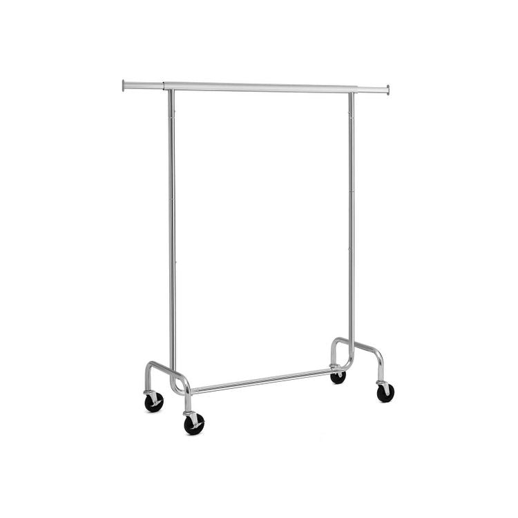 Songmics HSR11S Garderobenständer – Metall – Silber – 1'600 mm