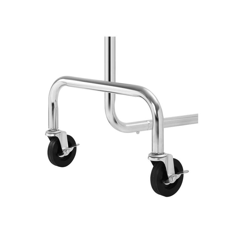 Songmics HSR11S Garderobenständer – Metall – Silber – 1'600 mm