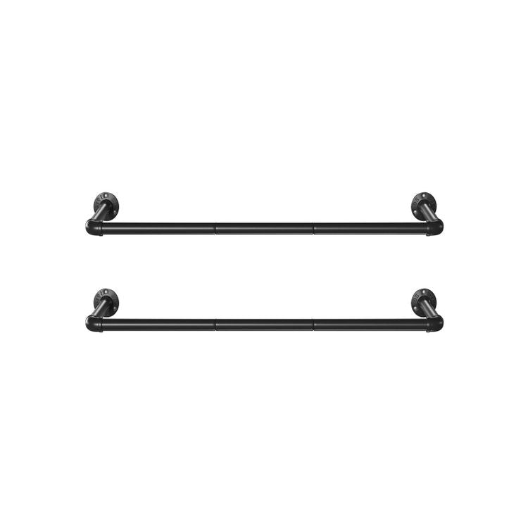 Songmics Wandhalterung – Stahl – Schwarz (– 50 kg) – 920 × 75 × 300 mm