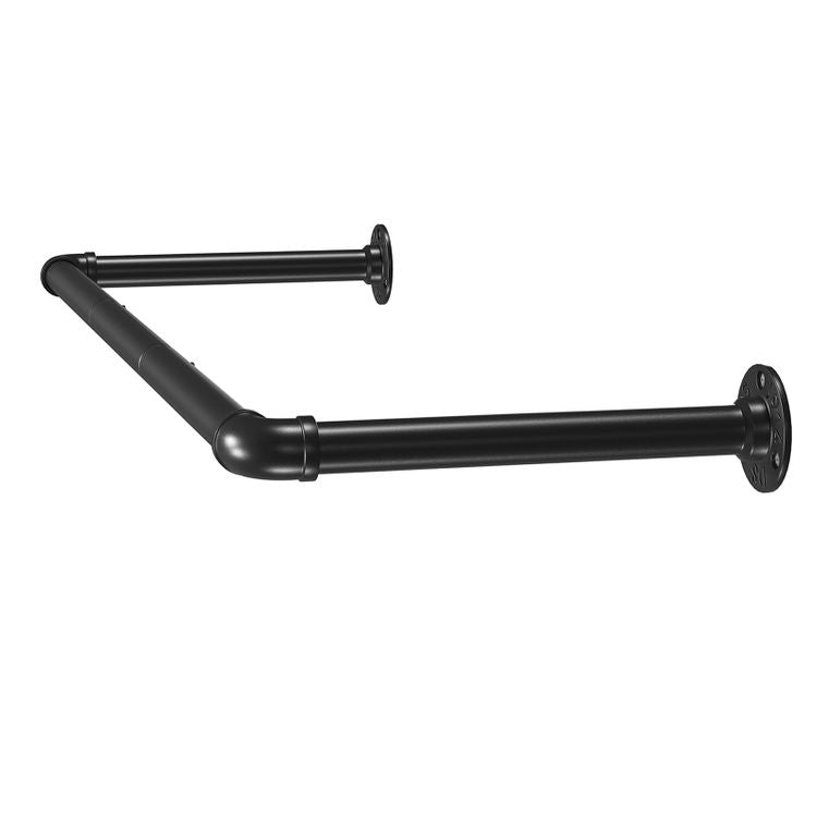 Songmics Wandhalterung – Stahl – Schwarz (– 50 kg) – 920 × 75 × 300 mm