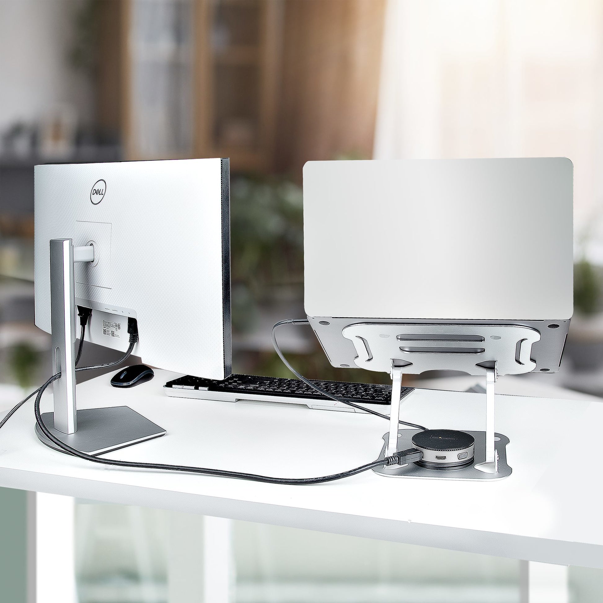 StarTech.com Laptop-Ständer – Höhenverstellbar, Tragkraft 10 kg – Silber