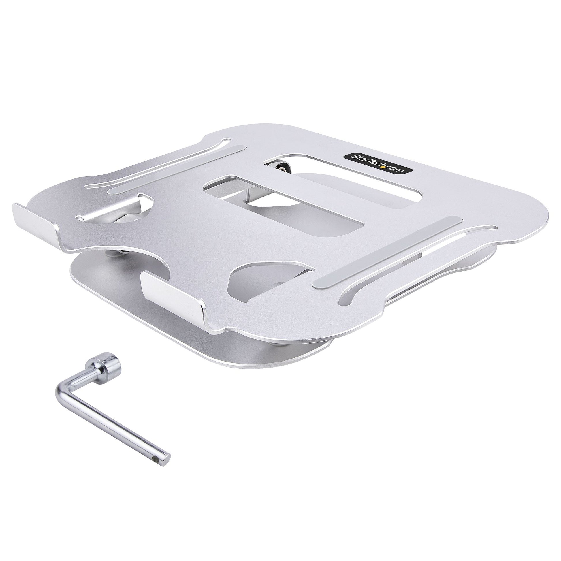 StarTech.com Laptop-Ständer – Höhenverstellbar, Tragkraft 10 kg – Silber