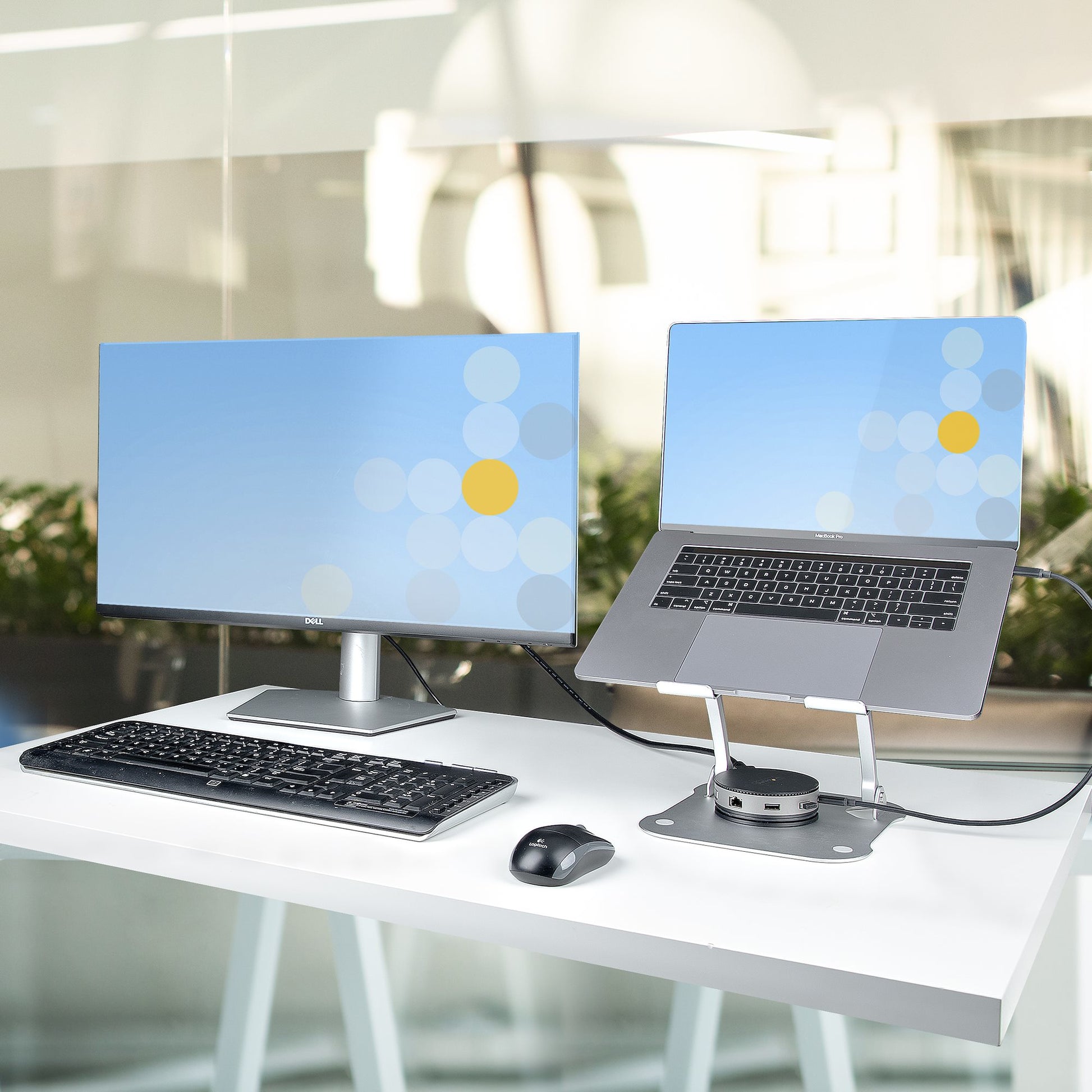 StarTech.com Laptop-Ständer – Höhenverstellbar, Tragkraft 10 kg – Silber
