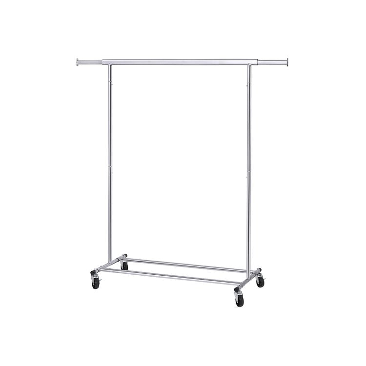 Songmics Garderobenständer – Eisen – Silber – 1'600 mm