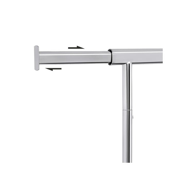 Songmics Garderobenständer – Eisen – Silber – 1'600 mm
