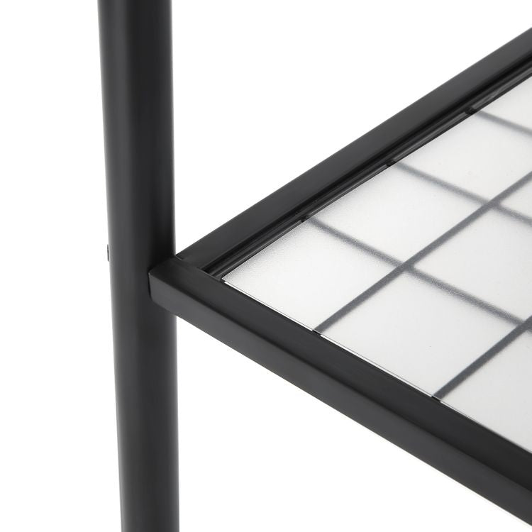 Songmics Garderobenständer – Stahl, Schwarz matt, 33,5 × 92,5 × 153 cm