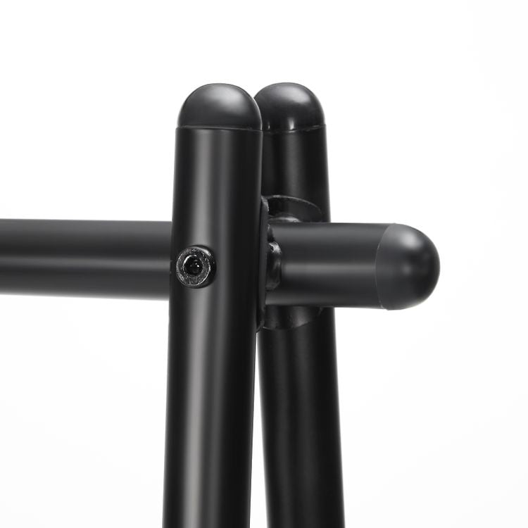 Songmics Garderobenständer – Stahl, Schwarz matt, 33,5 × 92,5 × 153 cm
