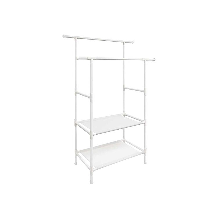 Songmics Garderobenständer – Eisen/Vlies – Weiss – 1'770 mm