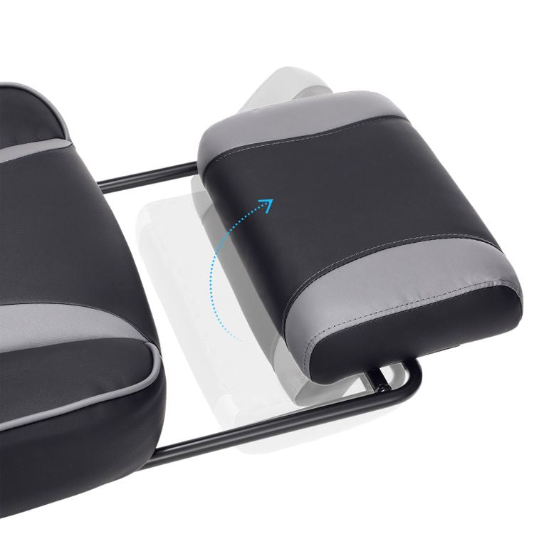 Songmics Bürostuhl – 150 kg, schwarz/grau
