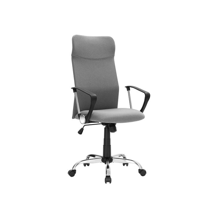 Songmics Bürostuhl – Sitzhöhe 46–56 cm, 120 kg, Grau